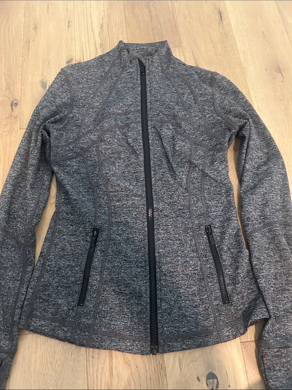 Women's Gray Heather Lululemon Define Jacket